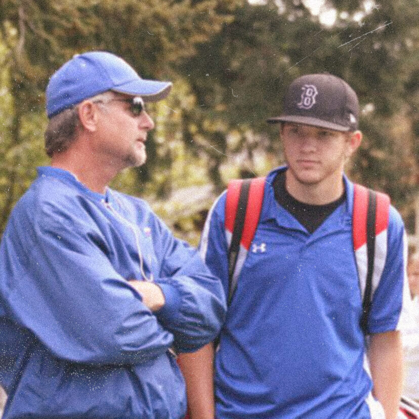 State Golf Championship with father, Chuck